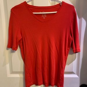 Chico red vneck shirt💋